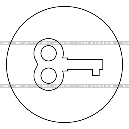 Toy key winding use butterfly shape Retro winder Clock clockwork movement concept icon in circle round outline black color vector illustration flat style simple image. Toy key winding use butterfly shape Retro winder Clock clockwork movement concept icon in circle round outline black color vector illustration flat style image. Стоковая иллюстрация, агентство Ingram Publishing / Фотобанк Лори