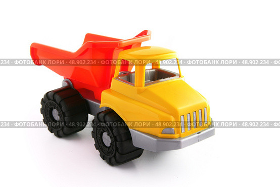 Toy truck. Стоковое фото, агентство Ingram Publishing / Фотобанк Лори