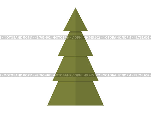 Tree vector illustration. Living organisms, including trees, interact and depend on each other for survival The growing presence vegetation indicates thriving and healthy environment Trees. Tree. Floral displays showcase beauty and diversity botanic life. Стоковая иллюстрация, агентство Ingram Publishing / Фотобанк Лори