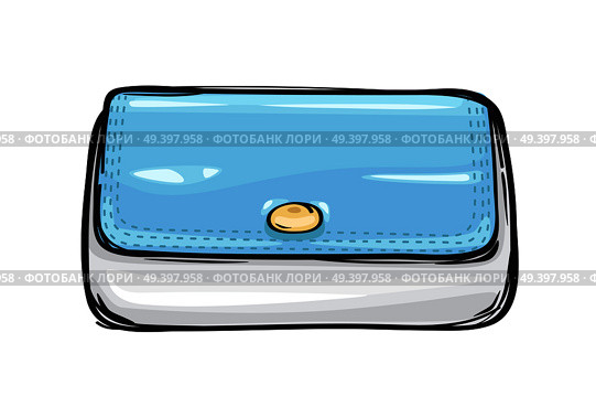Trendy clutch bag or purse flat theme art style on background. Fashionable hand drawn pattern. Vector illustration of fashion. Modern handbag icon for infographics, websites and app.. Fashion Clutch Bag or Purse Flat Theme Art Style. Стоковая иллюстрация, агентство Ingram Publishing / Фотобанк Лори