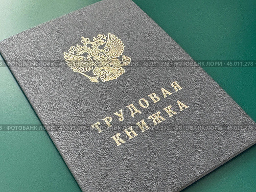 Трудовая книжка. Стоковое фото, фотограф Светлана Сафронова / Фотобанк Лори