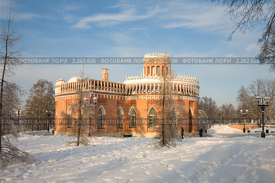 "Царицыно". Третий кавалерский корпус (2011 год). Редакционное фото, фотограф Наталья Волкова / Фотобанк Лори