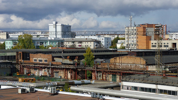 Цеха завода "Пневмостроймашина", Екатеринбург, Сибирский тракт, 8 (2019 год). Стоковое фото, фотограф Алексей Иванов / Фотобанк Лори