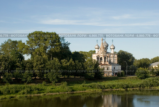 Церковь Иоанна Златоуста (Мироносицкая) в Вологде, 1664 год (2014 год). Стоковое фото, фотограф Александр Щепин / Фотобанк Лори