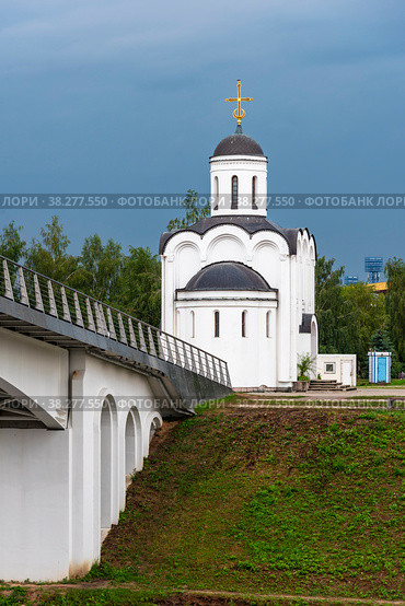 Церковь Михаила Тверского. Тверь (2022 год). Стоковое фото, фотограф Александр Щепин / Фотобанк Лори