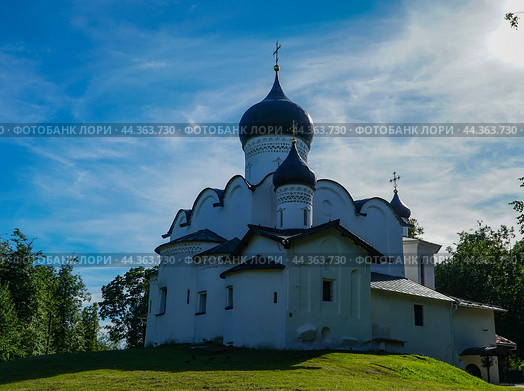 Церковь Покрова и Рождества от Пролома (2024 год). Стоковое фото, фотограф Константин Яковлев / Фотобанк Лори