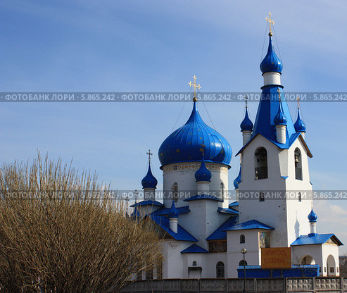Церковь Рождества Христова (2009 год). Стоковое фото, фотограф Нина Лопатина / Фотобанк Лори