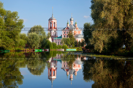 Церковь Сорока мучеников Севастийских (Сорокосвятская церковь). Переславль-Залесский (2013 год). Стоковое фото, фотограф Наталья Волкова / Фотобанк Лори