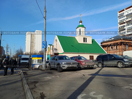 Церковь святого Апостола и Евангелиста Иоанна Богослова. Сиреневый бульвар, владение 50. Район Восточное Измайлово. Москва (2024 год). Редакционное фото, фотограф lana1501 / Фотобанк Лори