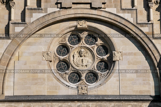 Церковь Святого Франциска Ассизского ( Franz Von Assisi Kirche) на Мексиканской площади ( Mexikoplatz) в Вене. Австрия (2014 год). Стоковое фото, фотограф stargal / Фотобанк Лори