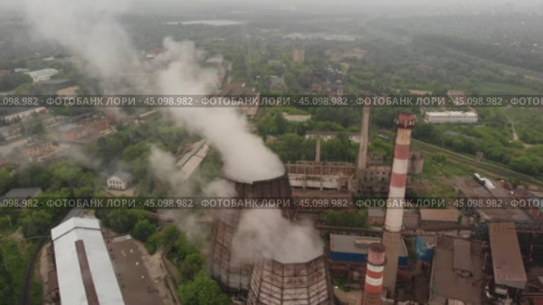 Тула, Косогорский металлургический завод (2020 год). Стоковое видео, видеограф Максим Бойков / Фотобанк Лори