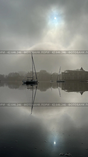 Туман (2024 год). Стоковое фото, фотограф Елена Яресько / Фотобанк Лори