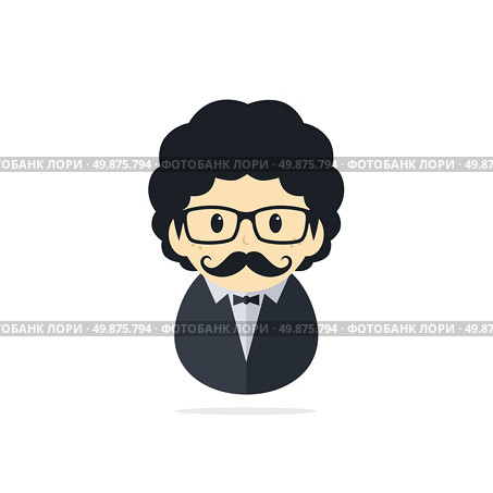 tuxedo man theme vector art graphic illustration. tuxedo man. Стоковая иллюстрация, агентство Ingram Publishing / Фотобанк Лори