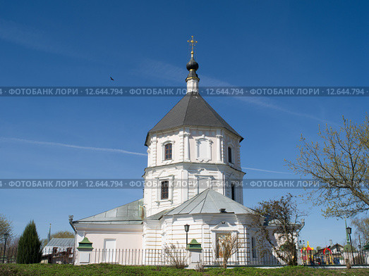 Тверь. Церковь Покрова Пресвятой Богородицы в Затьмачье (2014 год). Стоковое фото, фотограф Михаил Ворожцов / Фотобанк Лори