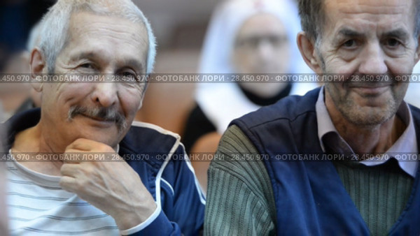 Ufa, Russia - APR 18: Older people in a nursing home. Close-up on April 14, 2018 in Ufa, Russia. Редакционное видео, видеограф Mikhail Erguine / Фотобанк Лори