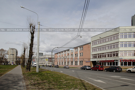 Улица Маршала Говорова.  Санкт-Петербург (2017 год). Редакционное фото, фотограф Анна Зеленская / Фотобанк Лори