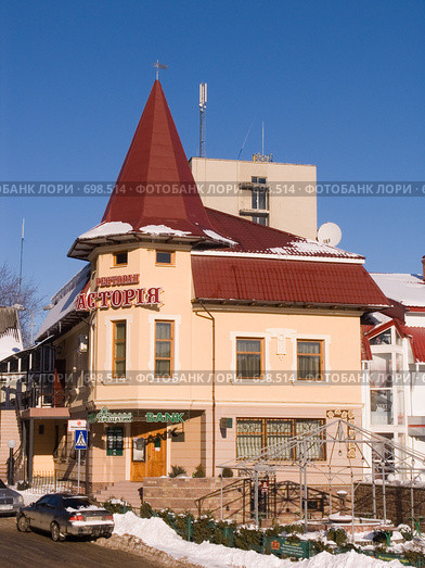 Улицы Трускавца. Прикарпатье. Западная Украина (2009 год). Редакционное фото, фотограф Анатолий Заводсков / Фотобанк Лори