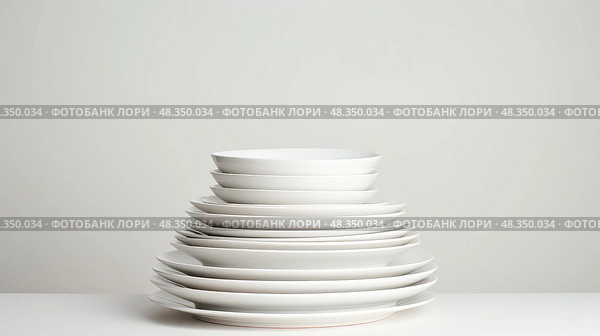 uniformity white background clean ai generated. Стоковое AI-изображение, AI-художник Vectorwin / Фотобанк Лори