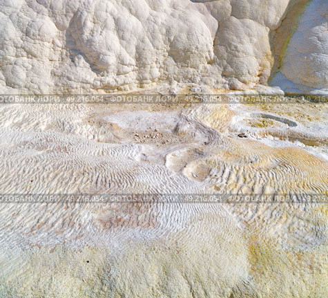 unique abstract in pamukkale turkey asia the old calcium bath and travertine water. Стоковое фото, агентство Ingram Publishing / Фотобанк Лори