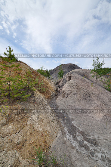 Уральский Марс или Богдановичские глиняные карьеры. Стоковое фото, фотограф Александр Тараканов / Фотобанк Лори