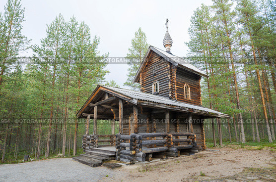 Урочище и мемориал Сандармох. Православная часовня. Карелия (2016 год). Стоковое фото, фотограф Яковлев Сергей / Фотобанк Лори