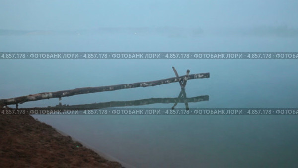 Утро на озере. Стоковое видео, видеограф Кекяляйнен Андрей / Фотобанк Лори