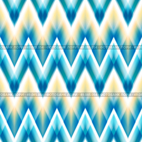 Vector seamless ikat ethnic pattern. Vector seamless ikat ethnic pattern. Boho design. Ethnic Colored seamless zigzag patten. Стоковая иллюстрация, агентство Ingram Publishing / Фотобанк Лори