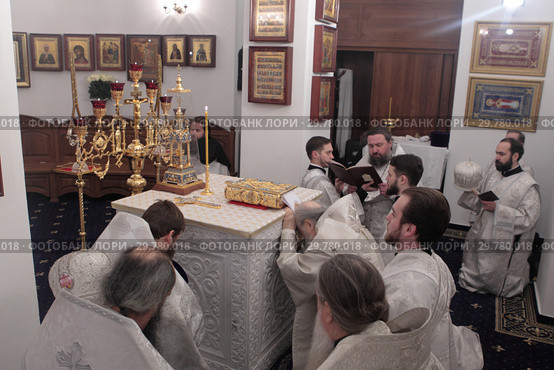 Великое освящение храма блаженной Матроны в Ногинске (2019 год). Редакционное фото, фотограф Дмитрий Неумоин / Фотобанк Лори