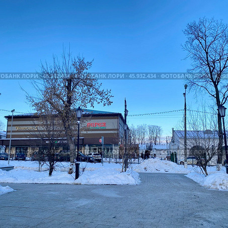 Верея, московская область, городской пейзаж. Редакционное фото, фотограф Галина Сячина / Фотобанк Лори
