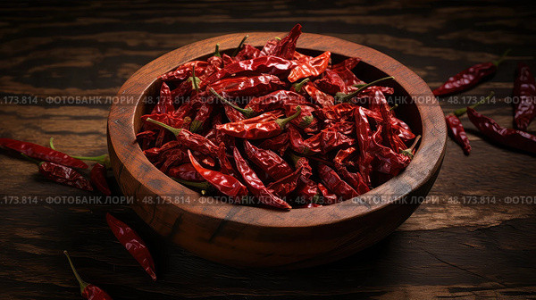 vibrant heat pepper isolated ai generated. Стоковое AI-изображение, AI-художник Vectorwin / Фотобанк Лори