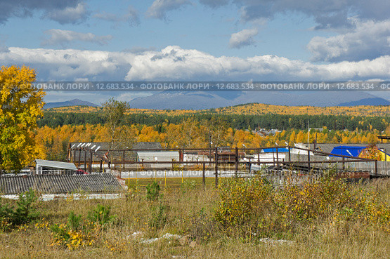 Вид на гору "Денежкин камень" (2015 год). Стоковое фото, фотограф Андрей Казаков / Фотобанк Лори