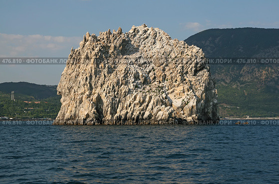 Вид на скалы Адалары. Гурзуф. Крым. Украина. Стоковое фото, фотограф Denis Kh. / Фотобанк Лори