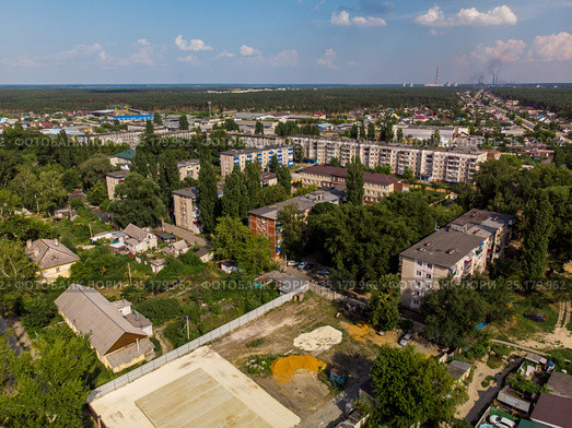 view of Levoberezhny district and Zoya Kosmodemyanskaya street in Lipetsk, Russia (2018 год). Стоковое фото, фотограф Володина Ольга / Фотобанк Лори