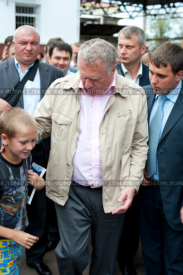 Вице-спикер Государственной Думы, лидер ЛДПР Владимир Вольфович Жириновский (2011 год). Редакционное фото, фотограф Александр Подшивалов / Фотобанк Лори