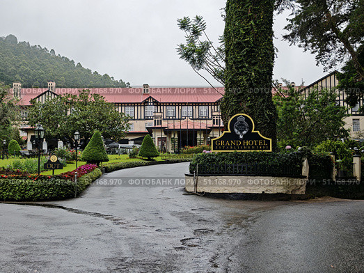 Внешний вид Grand Hotel Nuwara (Шри-Ланка) Редакционное фото, фотограф Максим Гулячик / Фотобанк Лори