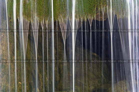 Водопад "Серебряные струи" Стоковое фото, фотограф Юрий Брыкайло / Фотобанк Лори