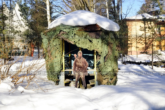 Военно-технический музей, городской округ Черноголовка, село Ивановское, Московская область (2022 год). Редакционное фото, фотограф stargal / Фотобанк Лори