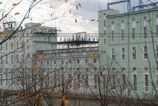 Волховская ГЭС. Ленинградская область. Волхов. (2008 год). Стоковое фото, фотограф Александр Щепин / Фотобанк Лори