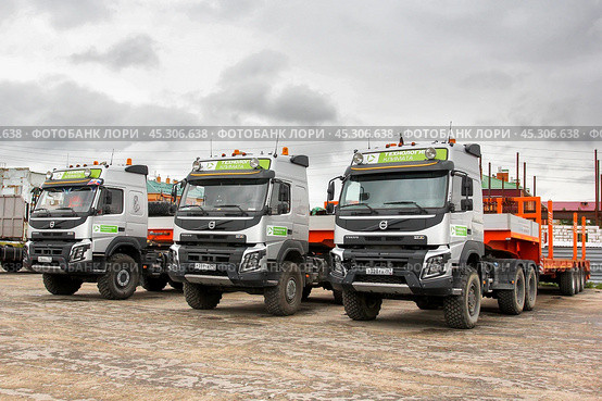 Volvo FMX.500 (2024 год). Редакционное фото, фотограф Art Konovalov / Фотобанк Лори