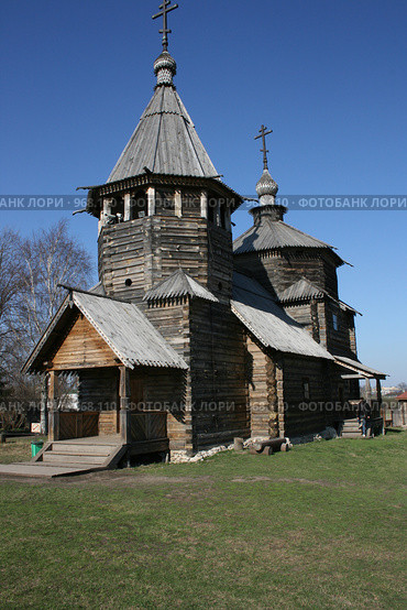 Воскресенская церковь (1776 г.) из села Потакино (2009 год). Редакционное фото, фотограф Mishagin Alexey / Фотобанк Лори