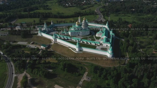 Воскресенский Ново-Иерусалимский монастырь (2021 год). Стоковое видео, видеограф Максим Бойков / Фотобанк Лори