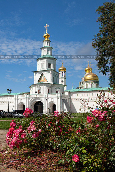 Воскресе́нский Новоиерусали́мский монасты́рь. Стоковое фото, фотограф Галина Сычева / Фотобанк Лори