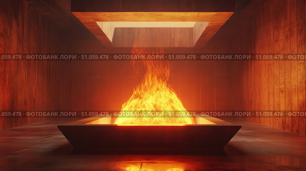 warmth oscillating fire ai generated. Стоковое AI-изображение, AI-художник Vectorwin / Фотобанк Лори