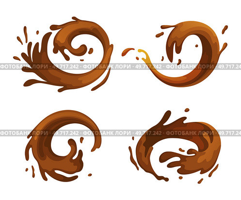 Water and juice splash liquide. Vector Illustration. Coffee shape, minimalist representation of liquid in motion A dripped droplet, microscopic glimpse into world of fluids A spill shape, testament to. Water and juice splash liquide. A drop shape, basic unit in fascinating study of liquids A dripped droplet, small player. Стоковая иллюстрация, агентство Ingram Publishing / Фотобанк Лори