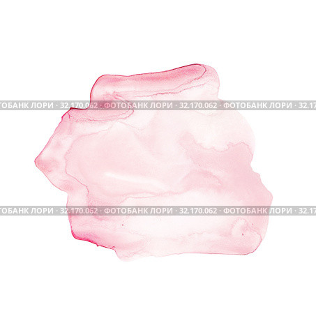 Watercolor spot of Gentle pastel beige color. Стоковая иллюстрация, иллюстратор Анастасия Филиппова / Фотобанк Лори