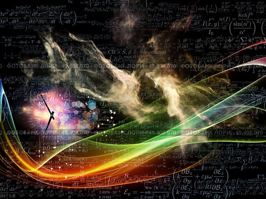 Waves of Technology series. Design made of lights, fractal and technological elements to serve as backdrop for projects related to science, philosophy, metaphysics and modern technology. Стоковое фото, агентство Ingram Publishing / Фотобанк Лори