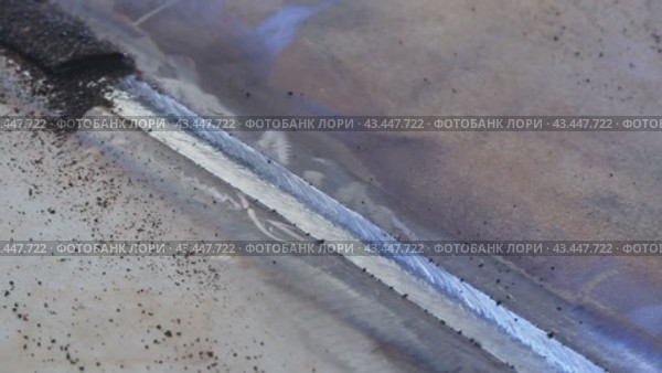 Welding work, welding seam, metal, welder сварочные работы, сварочный шов, металл, сварщик. Стоковое видео, видеограф Опока Алексей / Фотобанк Лори