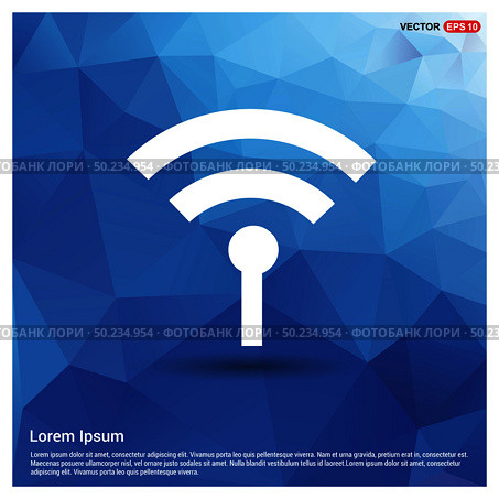 Wifi Icon. Стоковая иллюстрация, агентство Ingram Publishing / Фотобанк Лори
