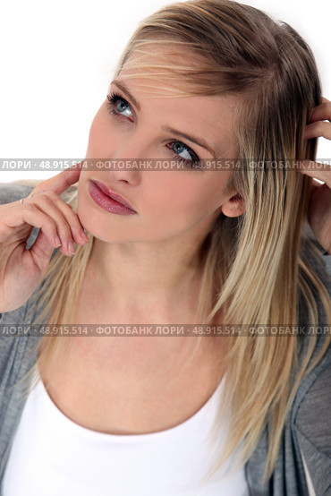 Woman dreaming. Стоковое фото, агентство Ingram Publishing / Фотобанк Лори