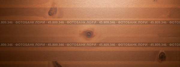 Wooden texture background featuring rich brown tones, visible grain patterns, and natural knots, ideal for use in design projects, presentation. Стоковое AI-изображение, AI-художник Павел Муравьев / Фотобанк Лори